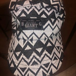 Beautiful Giant Strapback Hat (Tribal Pattern)